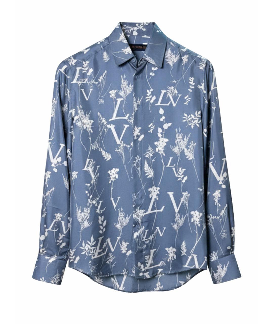 LOUIS VUITTON Голубая классическая рубашка, фото 1