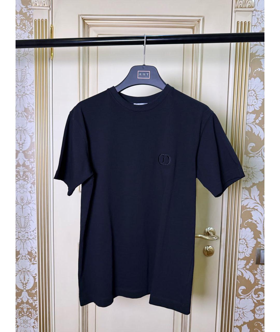 CHRISTIAN DIOR Черная футболка, фото 5