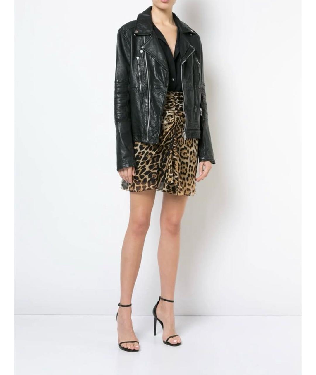 SAINT LAURENT Юбка мини, фото 2