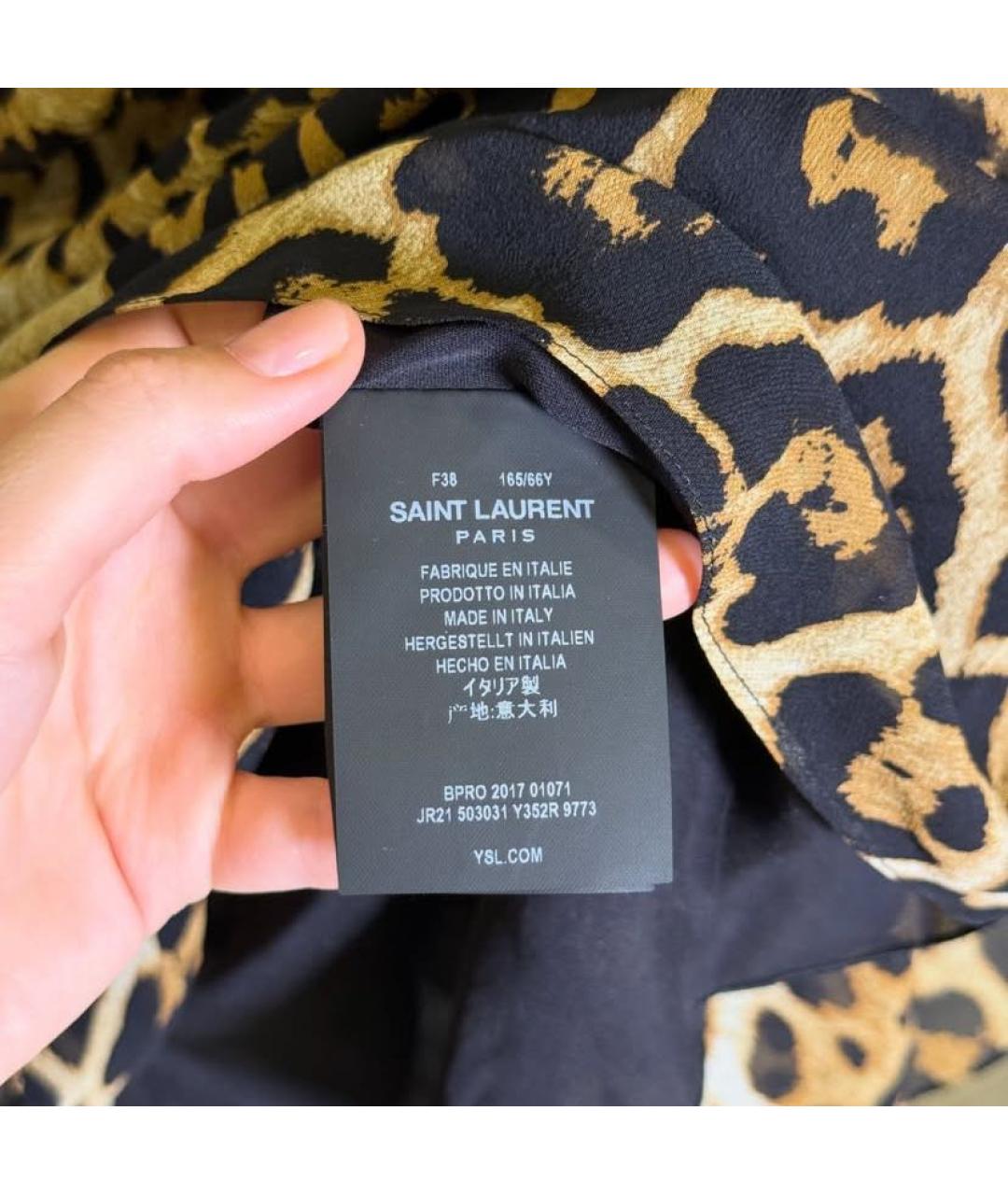 SAINT LAURENT Юбка мини, фото 6