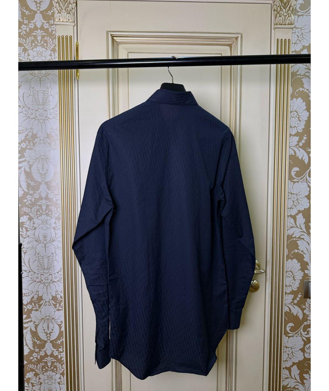 CHRISTIAN DIOR Темно-синяя классическая рубашка, фото 2