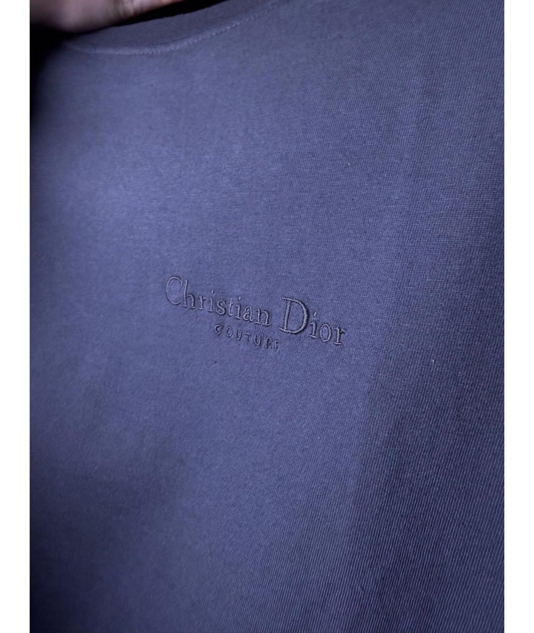 CHRISTIAN DIOR Фиолетовая футболка, фото 4