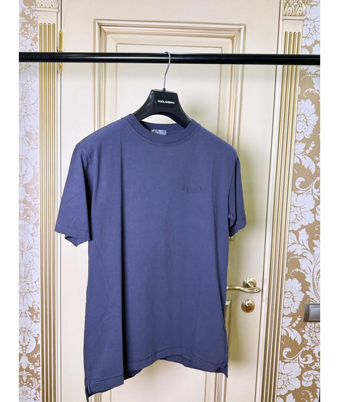 CHRISTIAN DIOR Фиолетовая футболка, фото 6