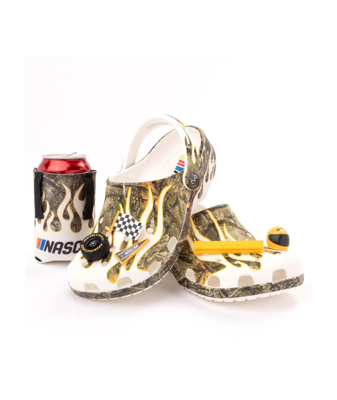 CROCS Зеленые резиновые шлепанцы, фото 9