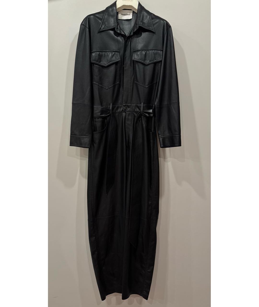 NANUSHKA Черный полиэстеровый комбинезон, фото 7