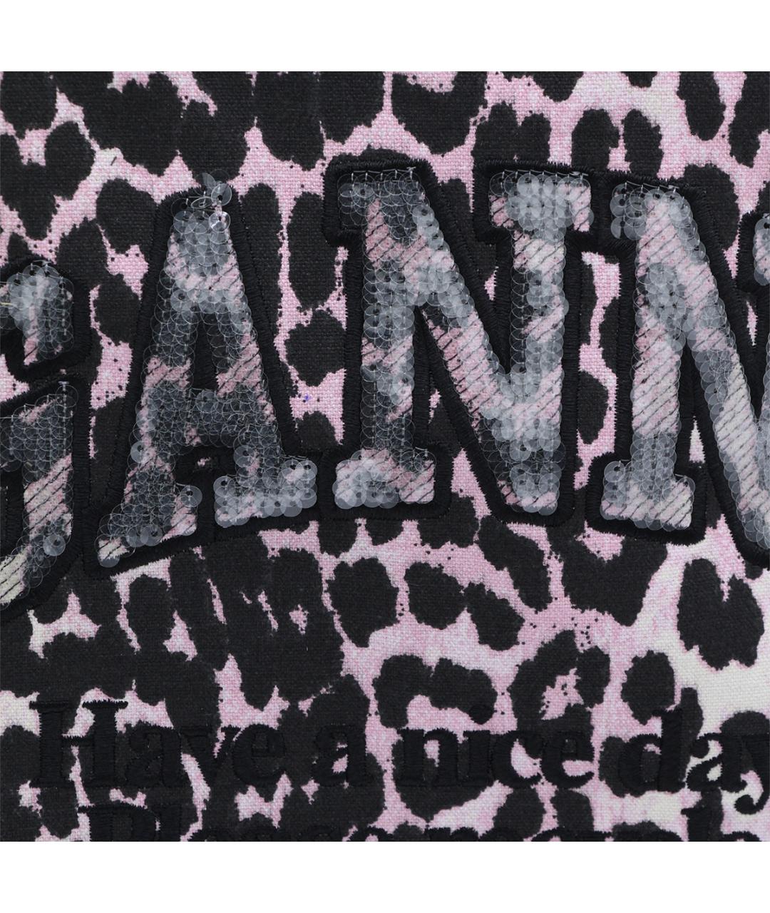 GANNI Мульти хлопковая сумка тоут, фото 4