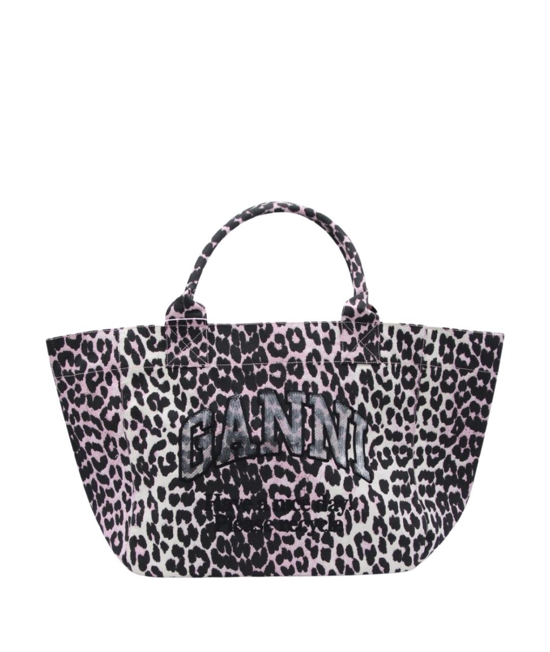 GANNI Мульти хлопковая сумка тоут, фото 1