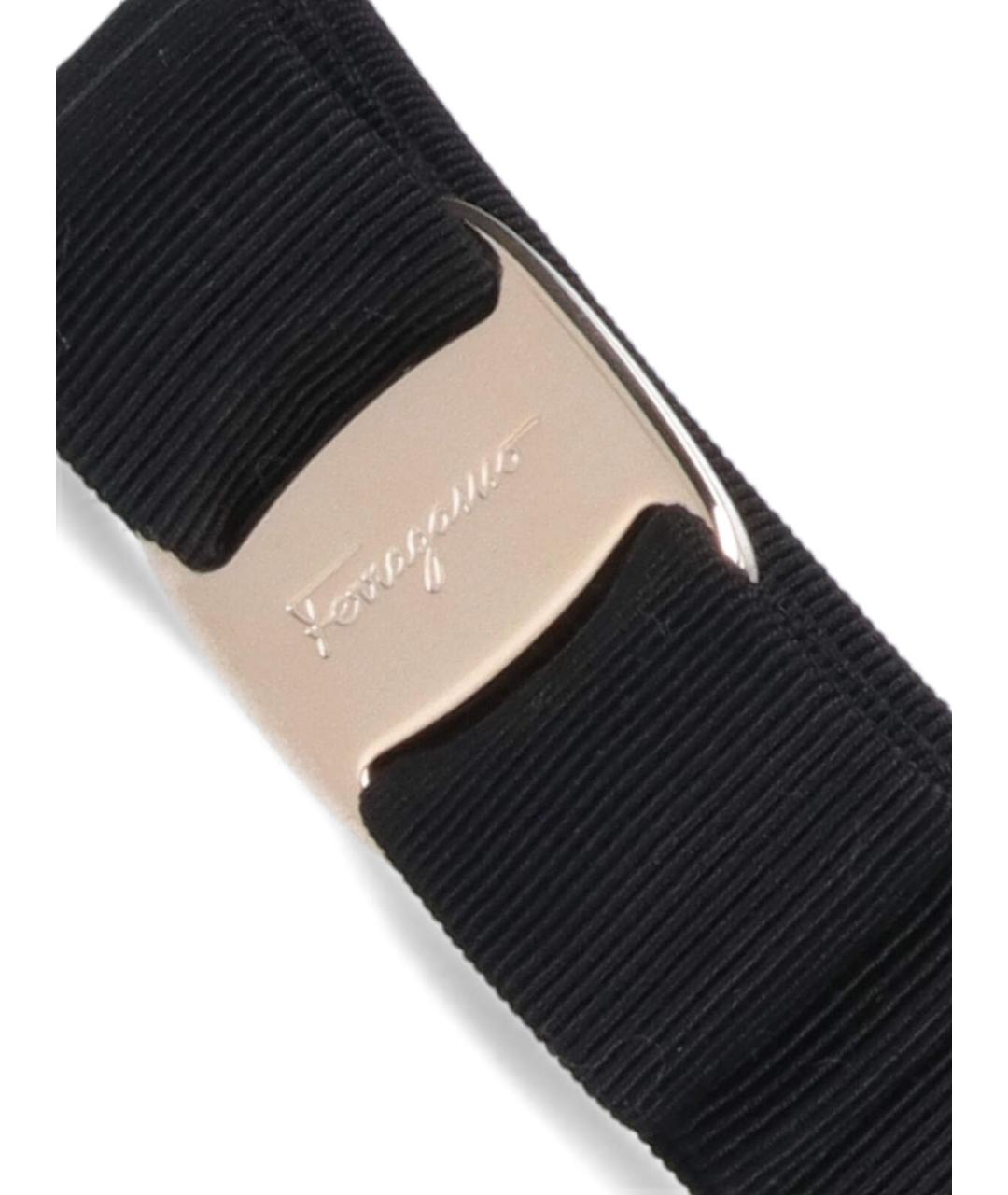 FERRAGAMO Черная заколка, фото 3