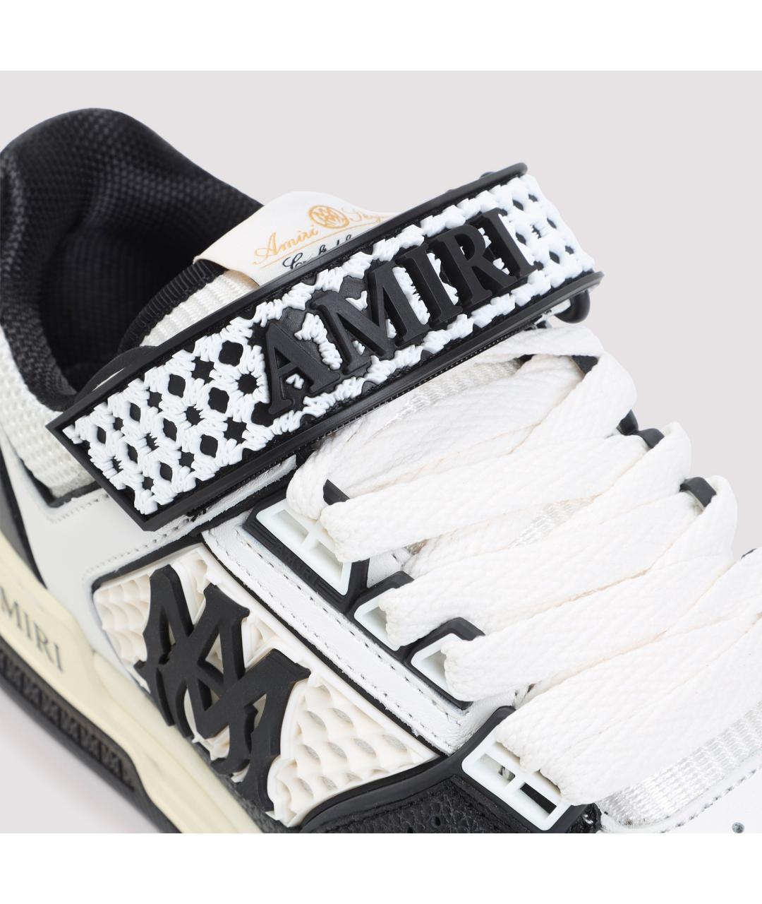 AMIRI Мульти кожаные низкие кроссовки / кеды, фото 5