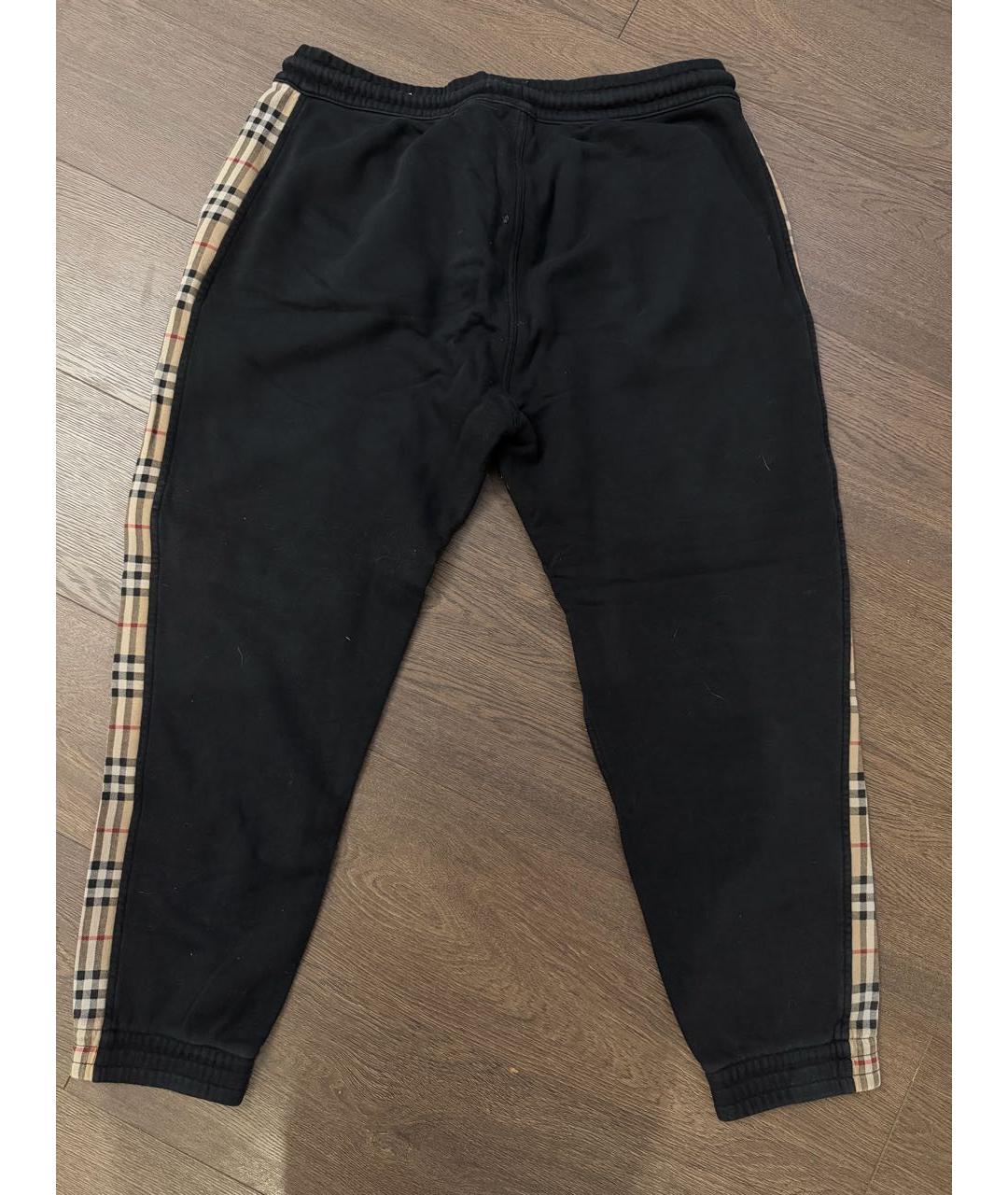 BURBERRY Черный вискозный спортивный костюм, фото 6