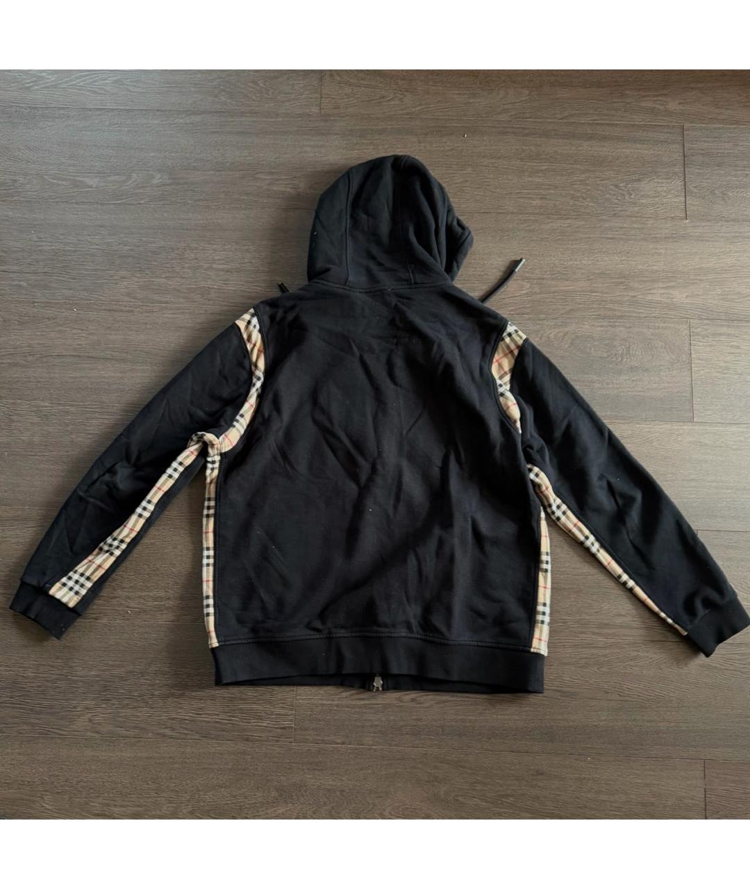 BURBERRY Черный вискозный спортивный костюм, фото 3