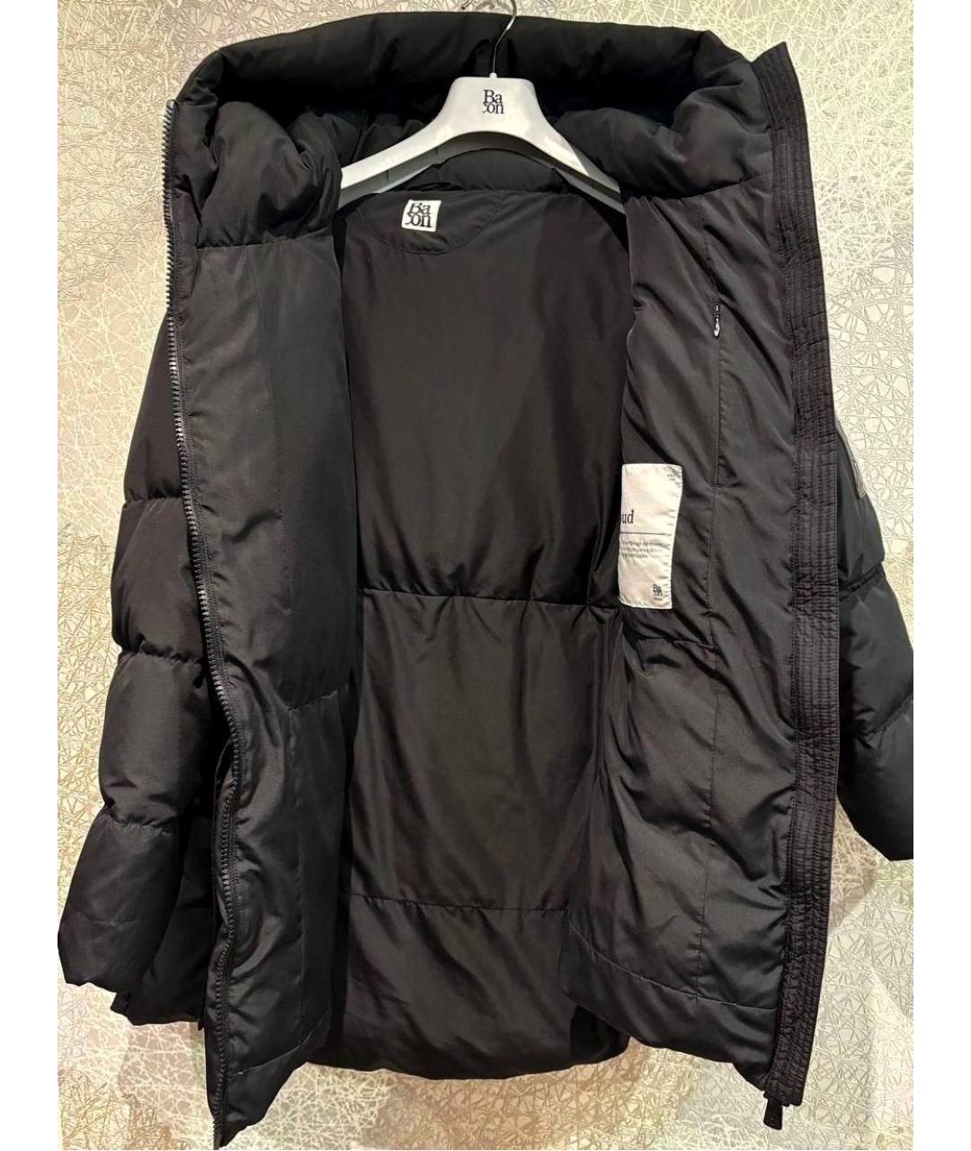 BACON Черный пуховик, фото 4
