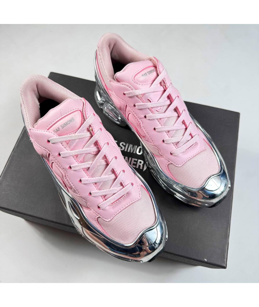 ADIDAS X RAF SIMONS Розовые кроссовки, фото 2