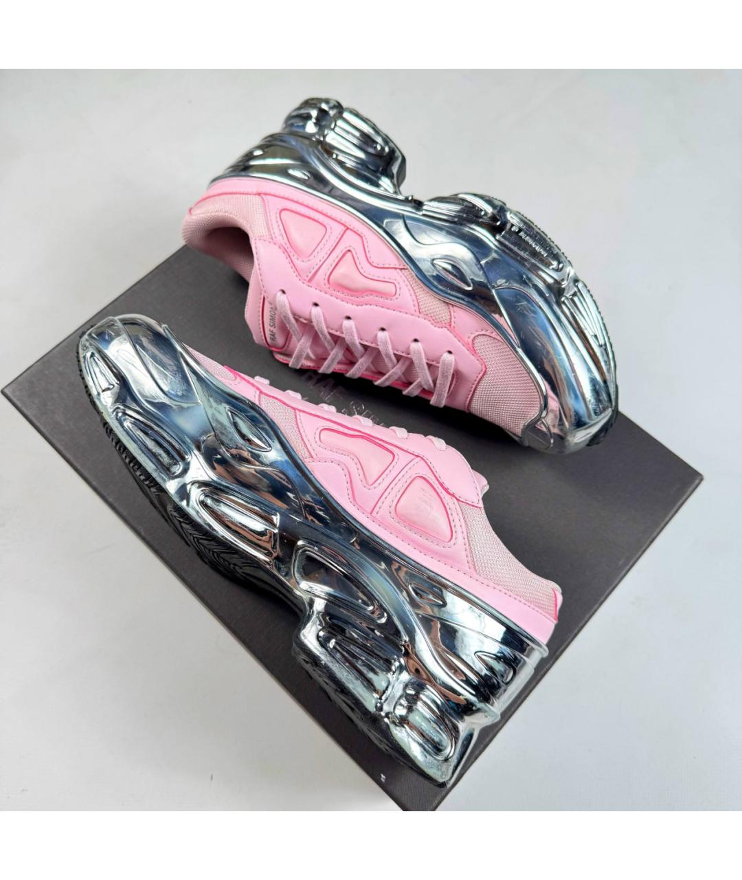 ADIDAS X RAF SIMONS Розовые кроссовки, фото 3