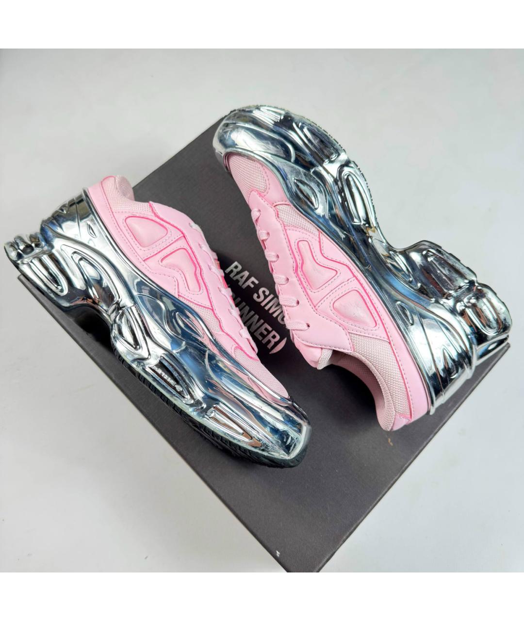 ADIDAS X RAF SIMONS Розовые кроссовки, фото 4