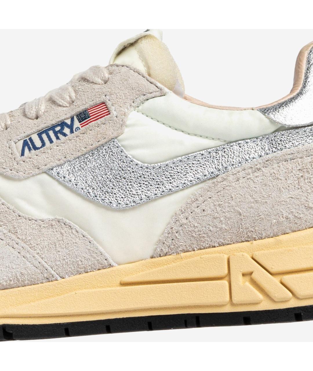 AUTRY Серые замшевые кроссовки, фото 4
