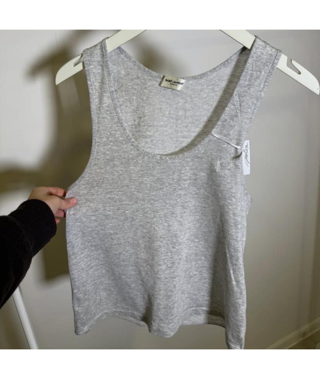 SAINT LAURENT Майка, фото 2