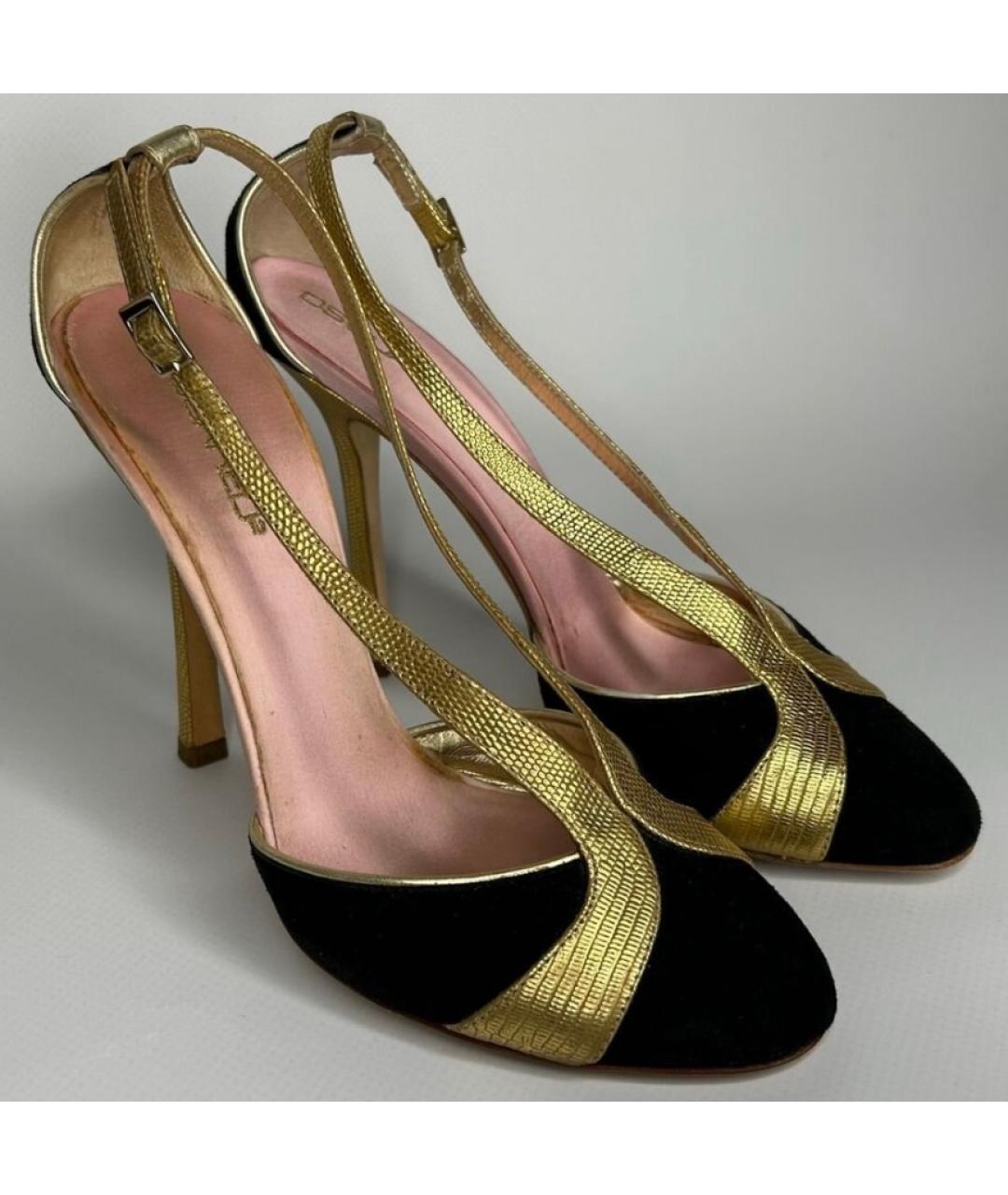 DSQUARED2 Черные замшевые туфли, фото 3