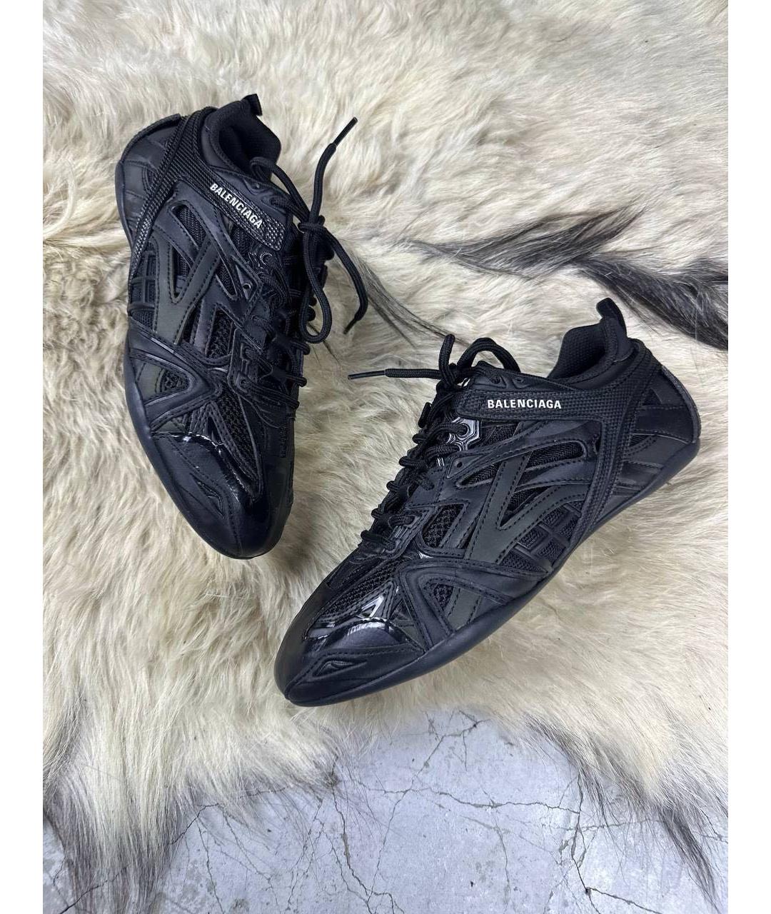 BALENCIAGA Черные текстильные кроссовки, фото 7