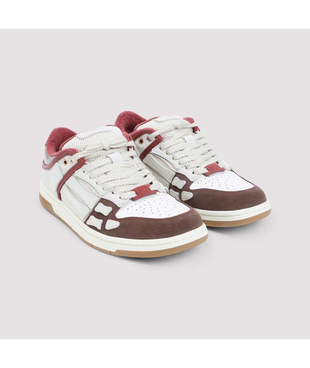 AMIRI Мульти кожаные низкие кроссовки / кеды, фото 3