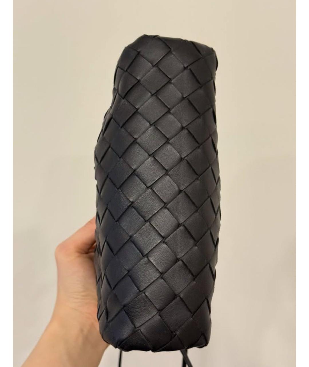 BOTTEGA VENETA Черная сумка через плечо, фото 6