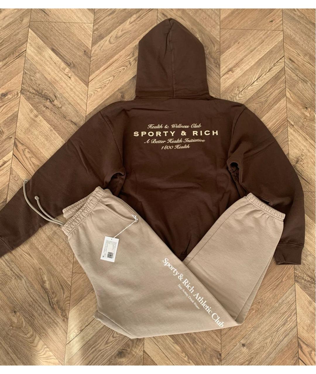 SPORTY AND RICH Хлопковый спортивные костюмы, фото 4