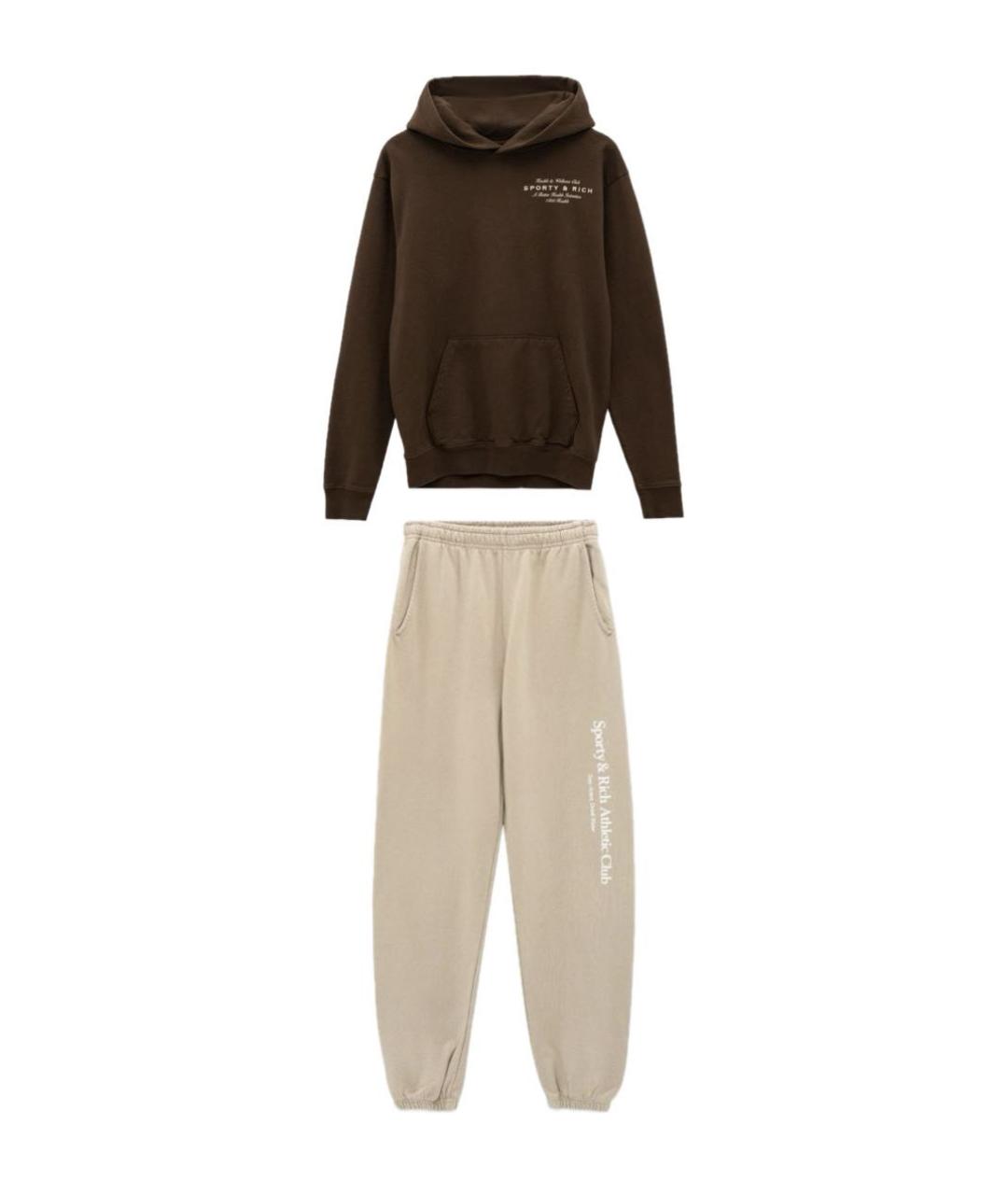 SPORTY AND RICH Хлопковый спортивные костюмы, фото 1