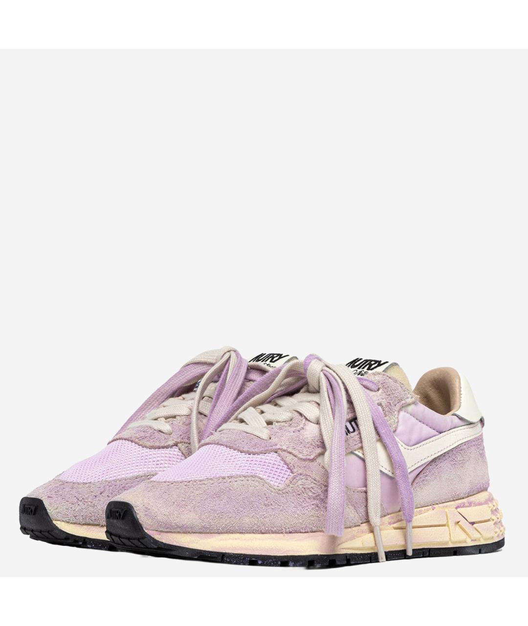 AUTRY Фиолетовые синтетические кроссовки, фото 2