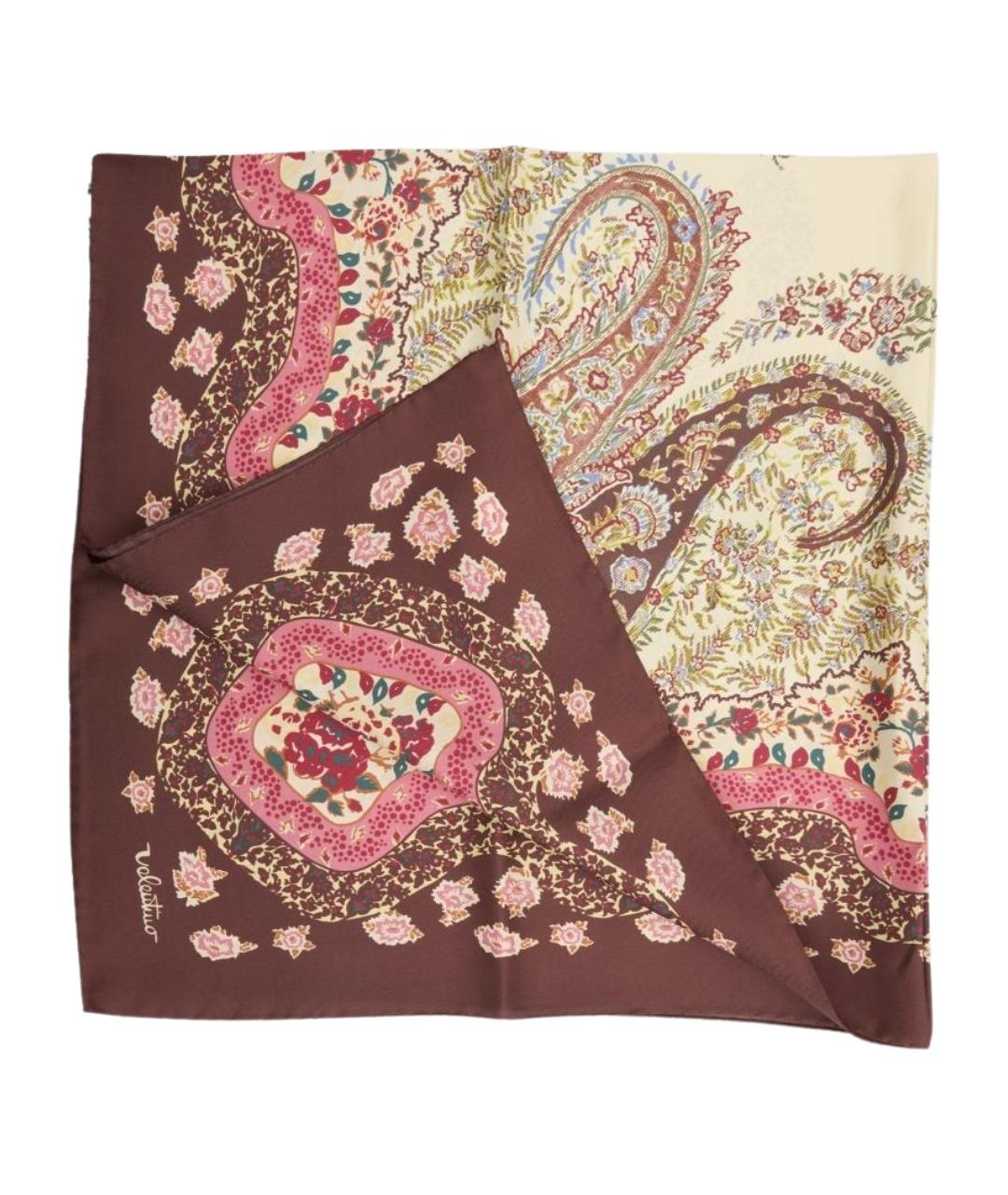 VALENTINO Мульти шелковый платок, фото 1
