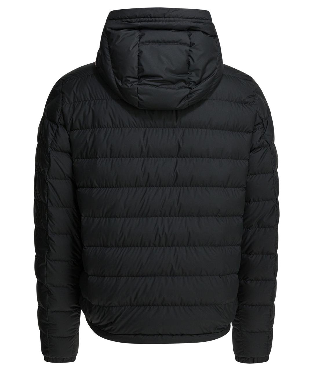 MONCLER Черная полиэстеровая куртка, фото 2