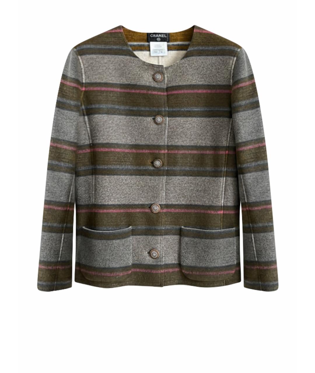 CHANEL Коричневый кардиган, фото 1