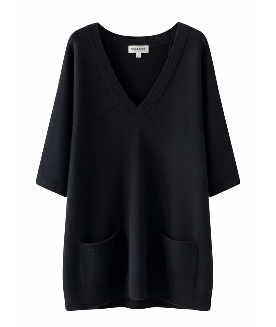 CHANEL Черный джемпер / свитер, фото 1