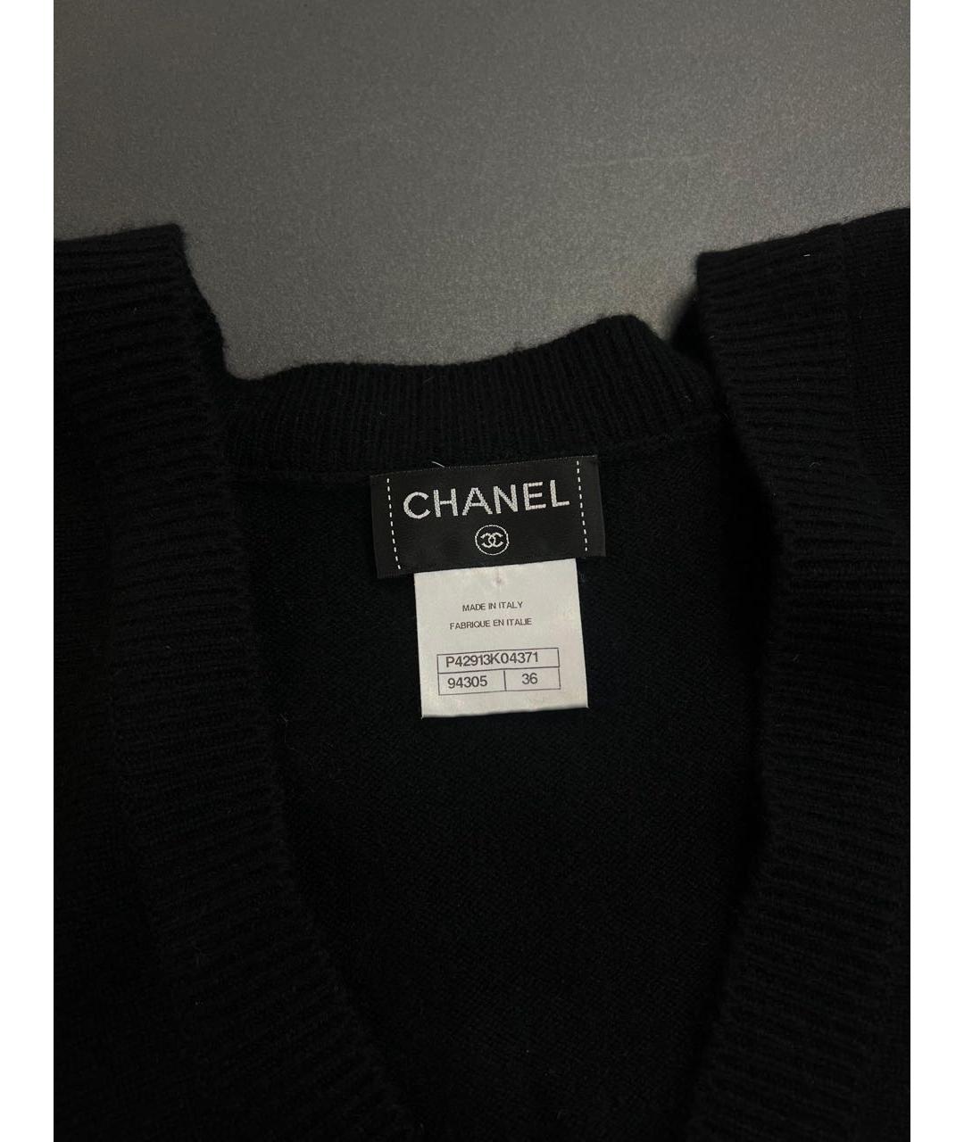 CHANEL Черный джемпер / свитер, фото 2