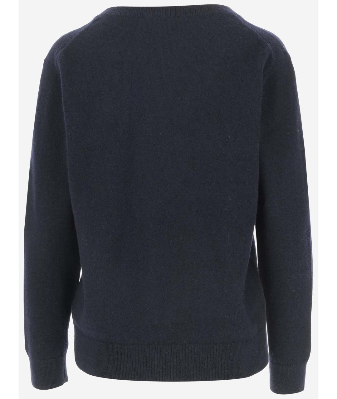 VINCE Темно-синий кашемировый джемпер / свитер, фото 2