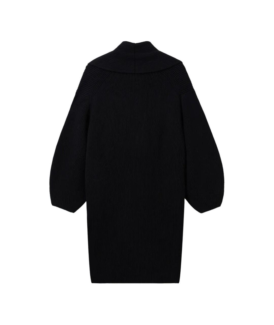 TOTEME Черный шерстяной кардиган, фото 2