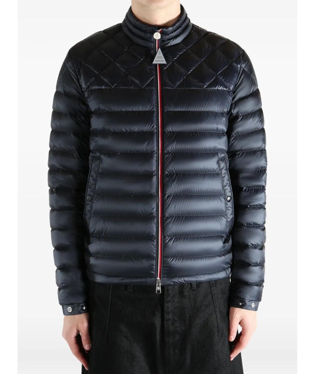 MONCLER Синяя полиамидовая куртка, фото 2