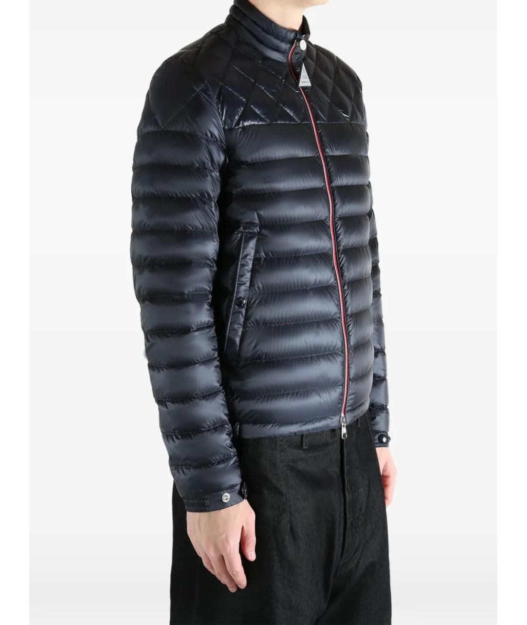 MONCLER Синяя полиамидовая куртка, фото 3