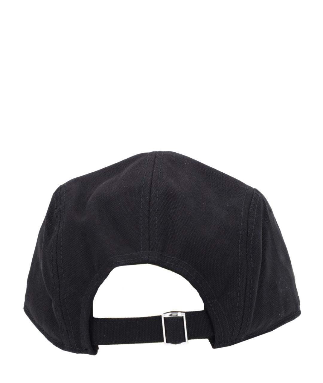 MM6 MAISON MARGIELA Черная хлопковая кепка/бейсболка, фото 2