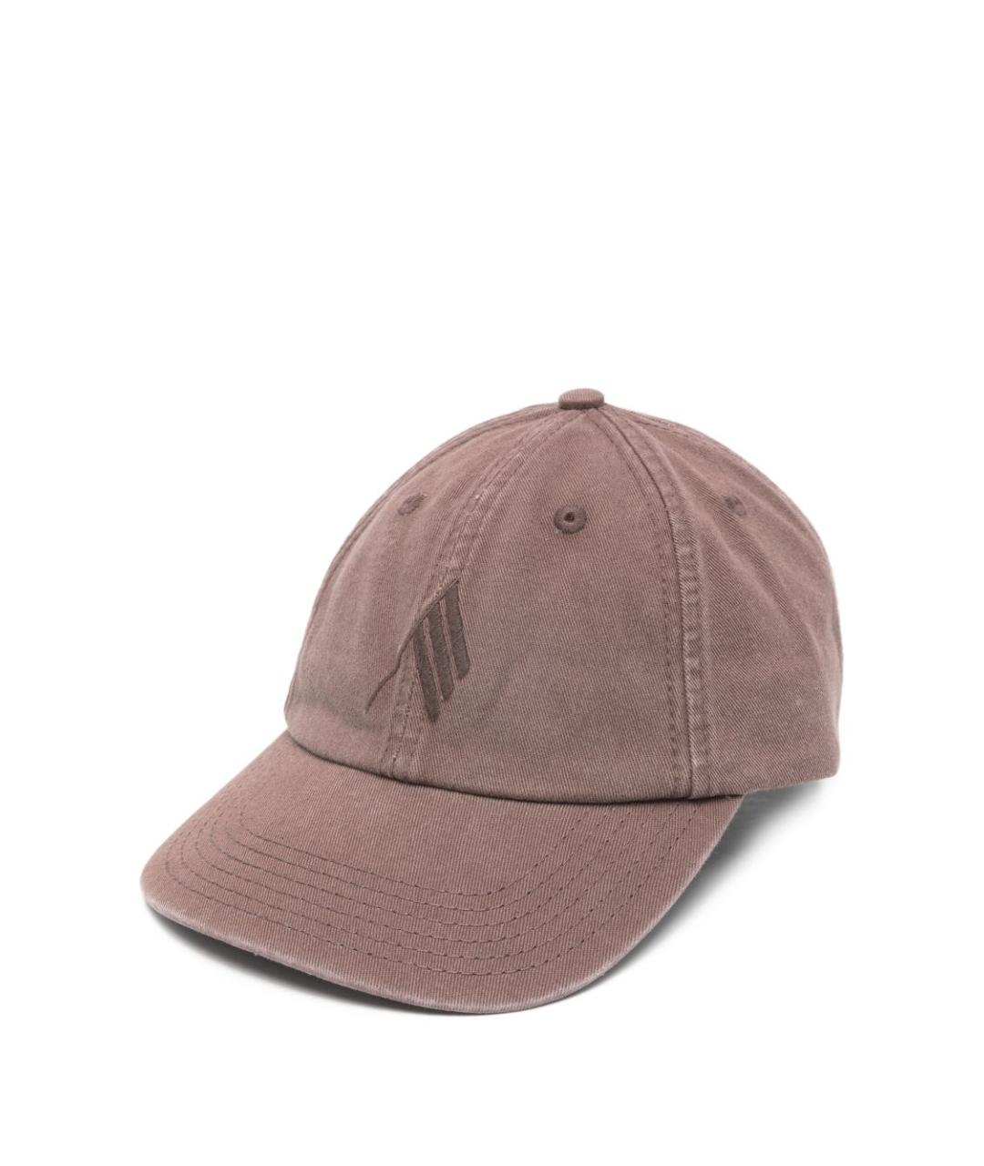 THE ATTICO Розовая хлопковая кепка, фото 1