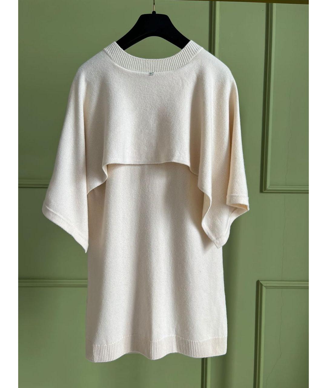 CHANEL Бежевый джемпер / свитер, фото 3