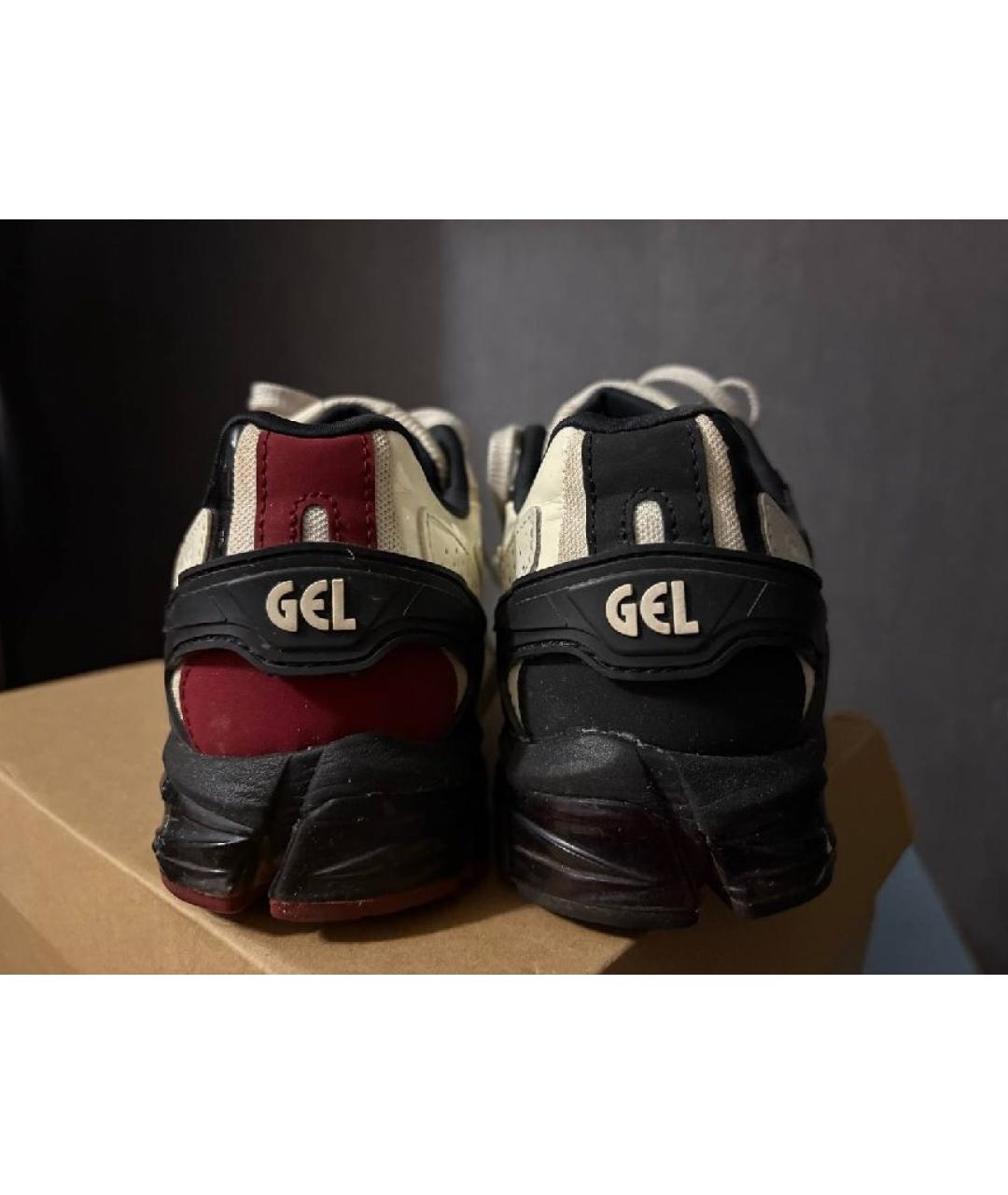 ASICS Черные синтетические низкие кроссовки / кеды, фото 4