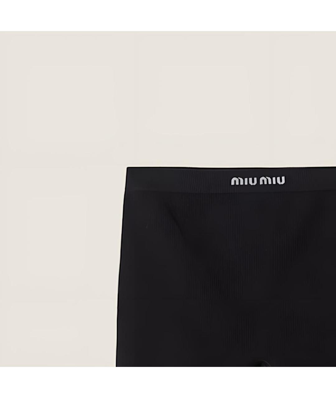 MIU MIU Черные трусы, фото 5