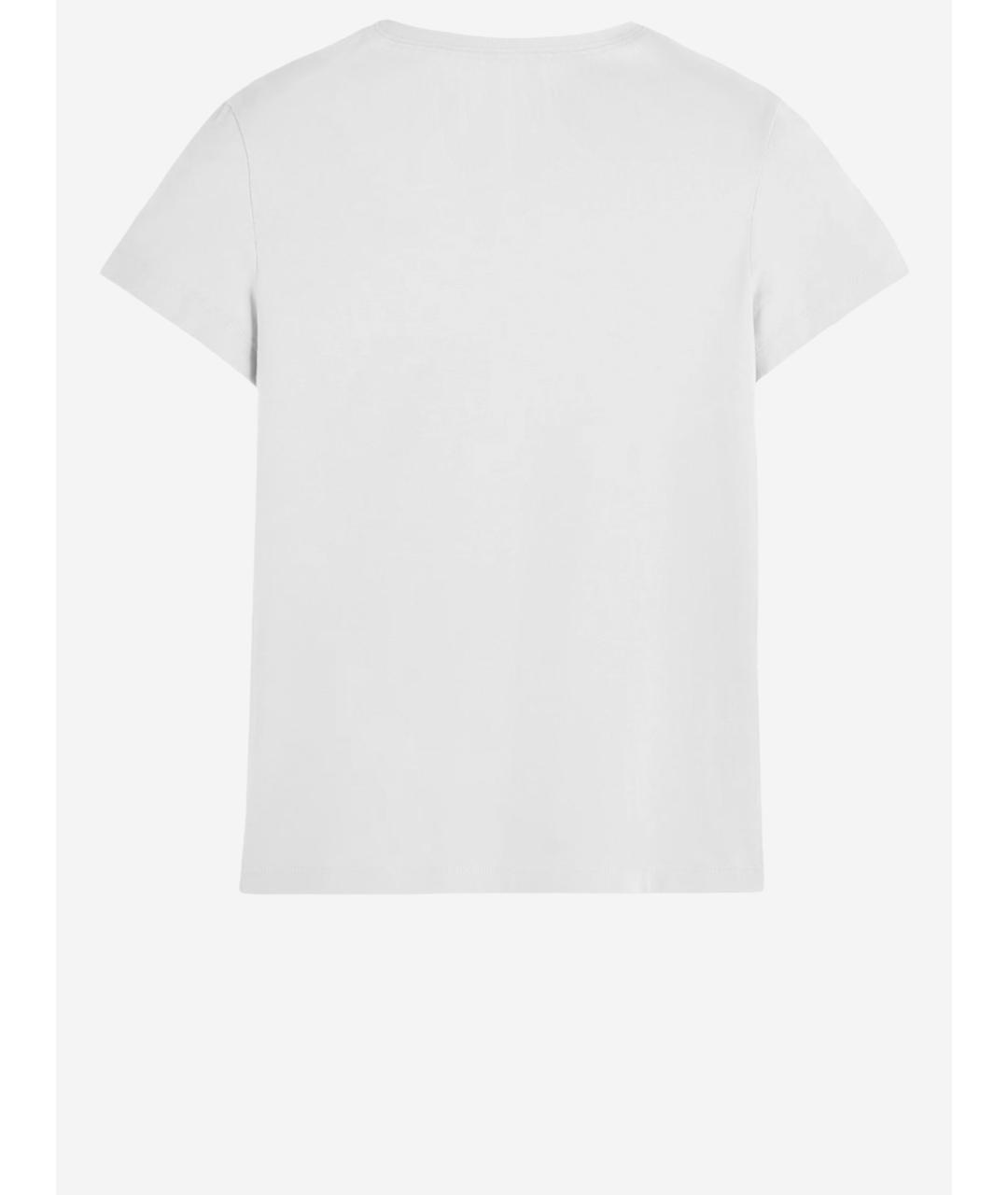 JACQUEMUS Белая хлопковая футболка, фото 2