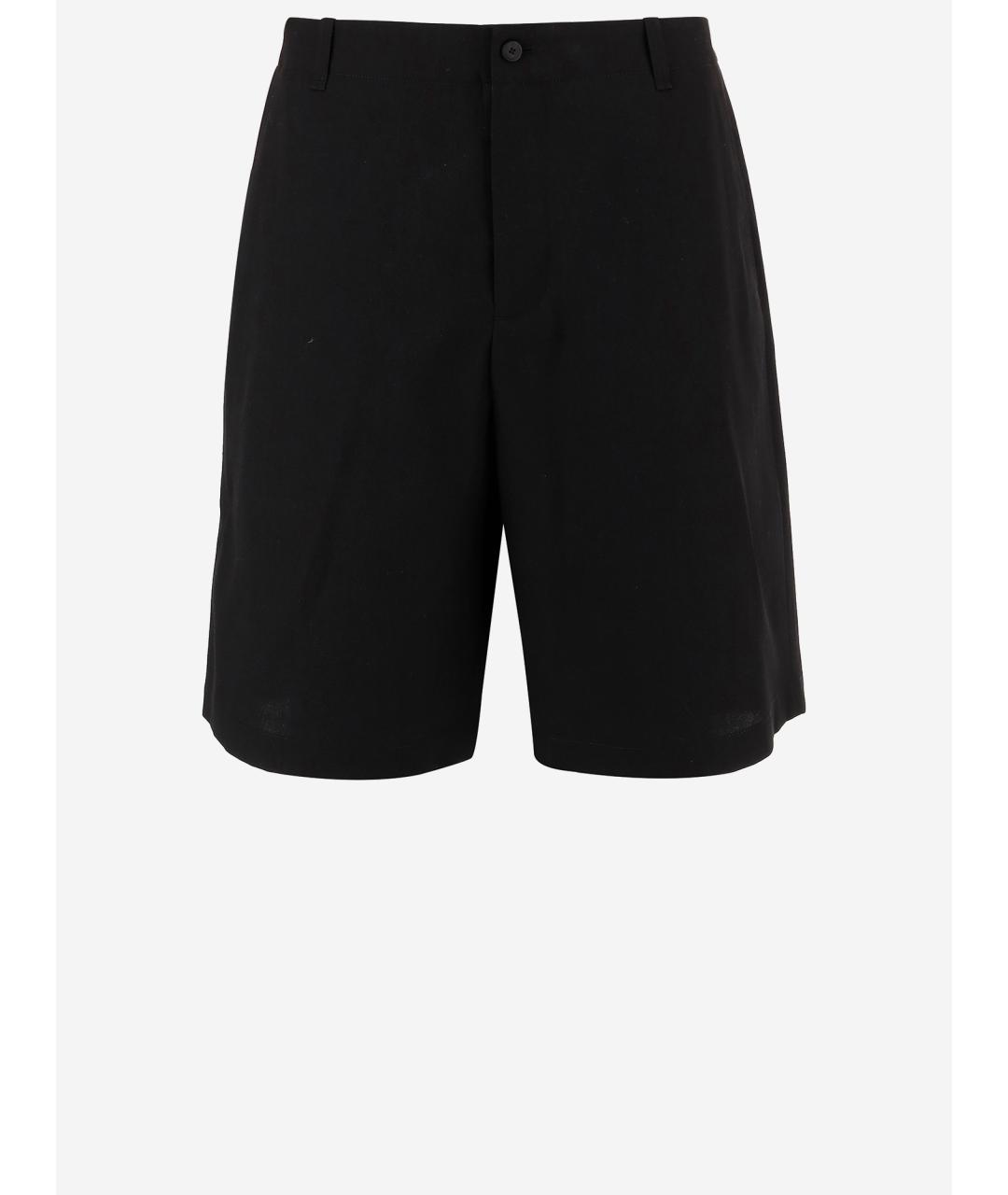 JACQUEMUS Черные шерстяные шорты, фото 4