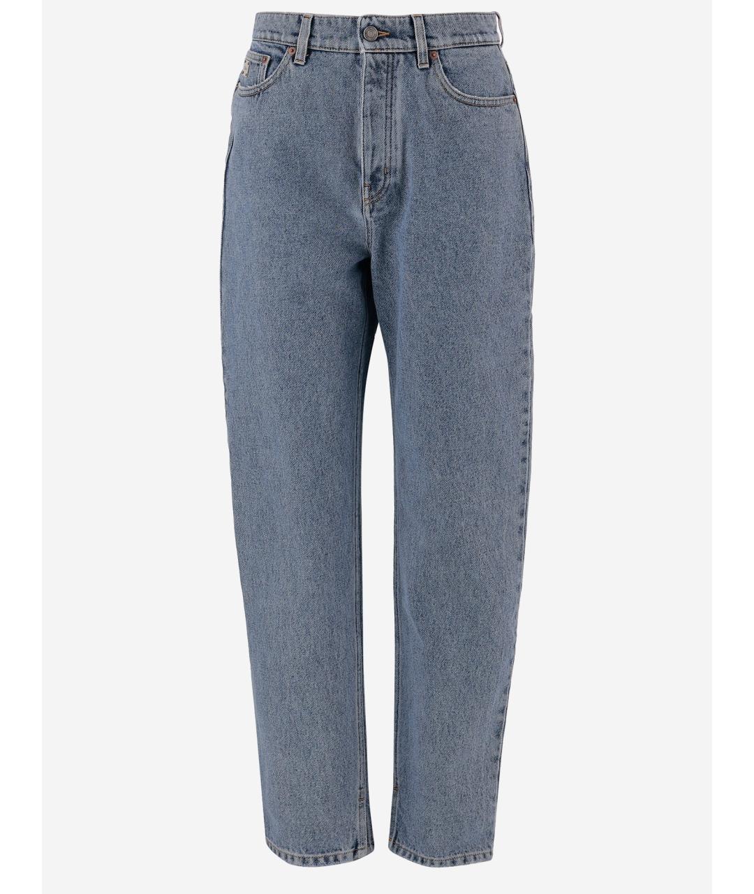 CHLOE Синие хлопковые прямые джинсы, фото 4