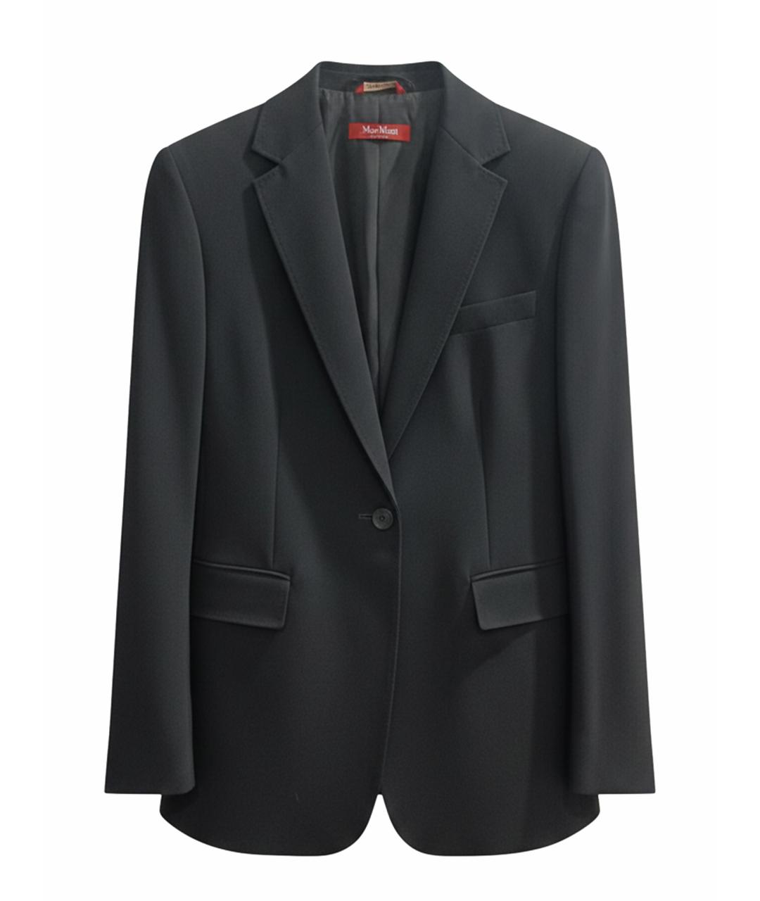 MAX MARA Черный жакет/пиджак, фото 1