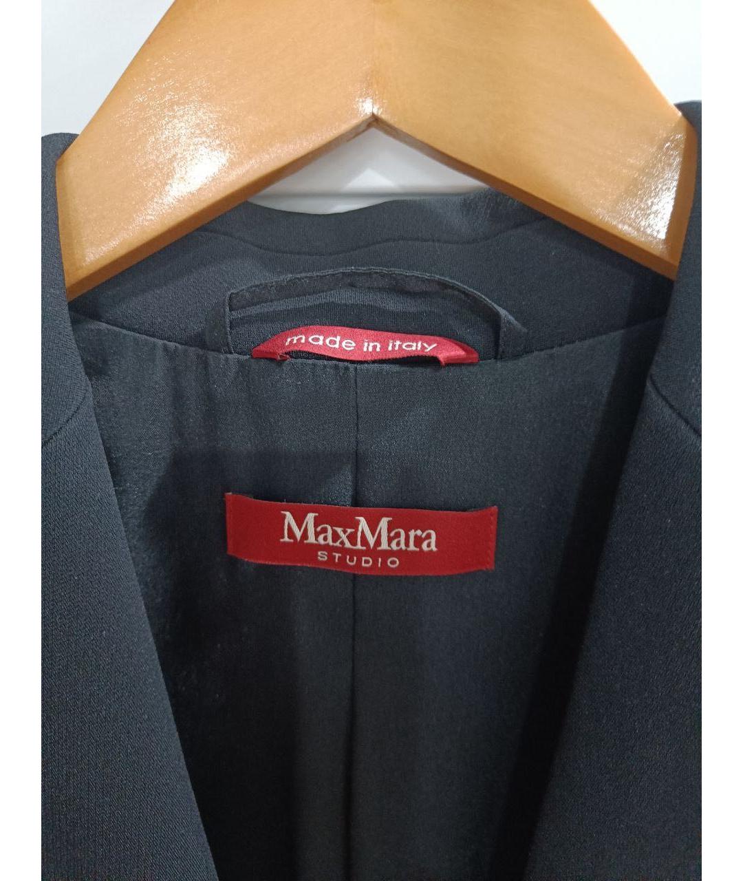 MAX MARA Черный жакет/пиджак, фото 2