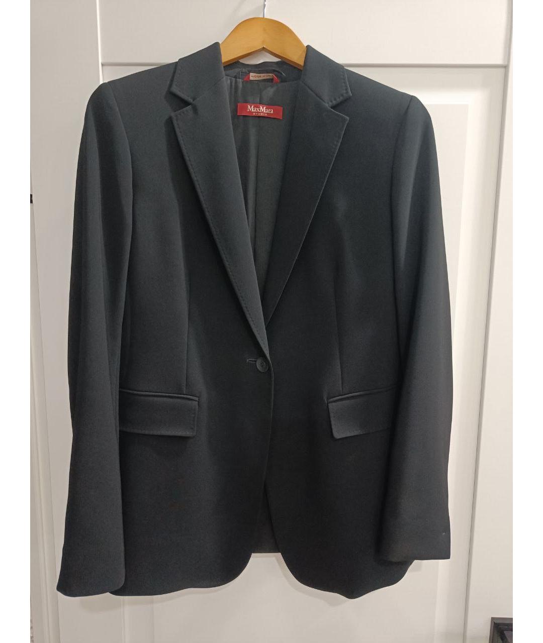 MAX MARA Черный жакет/пиджак, фото 4
