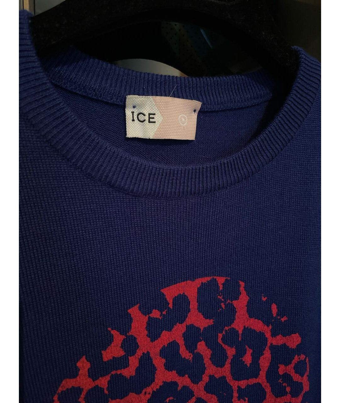 ICE PLAY Синий шерстяной джемпер / свитер, фото 3