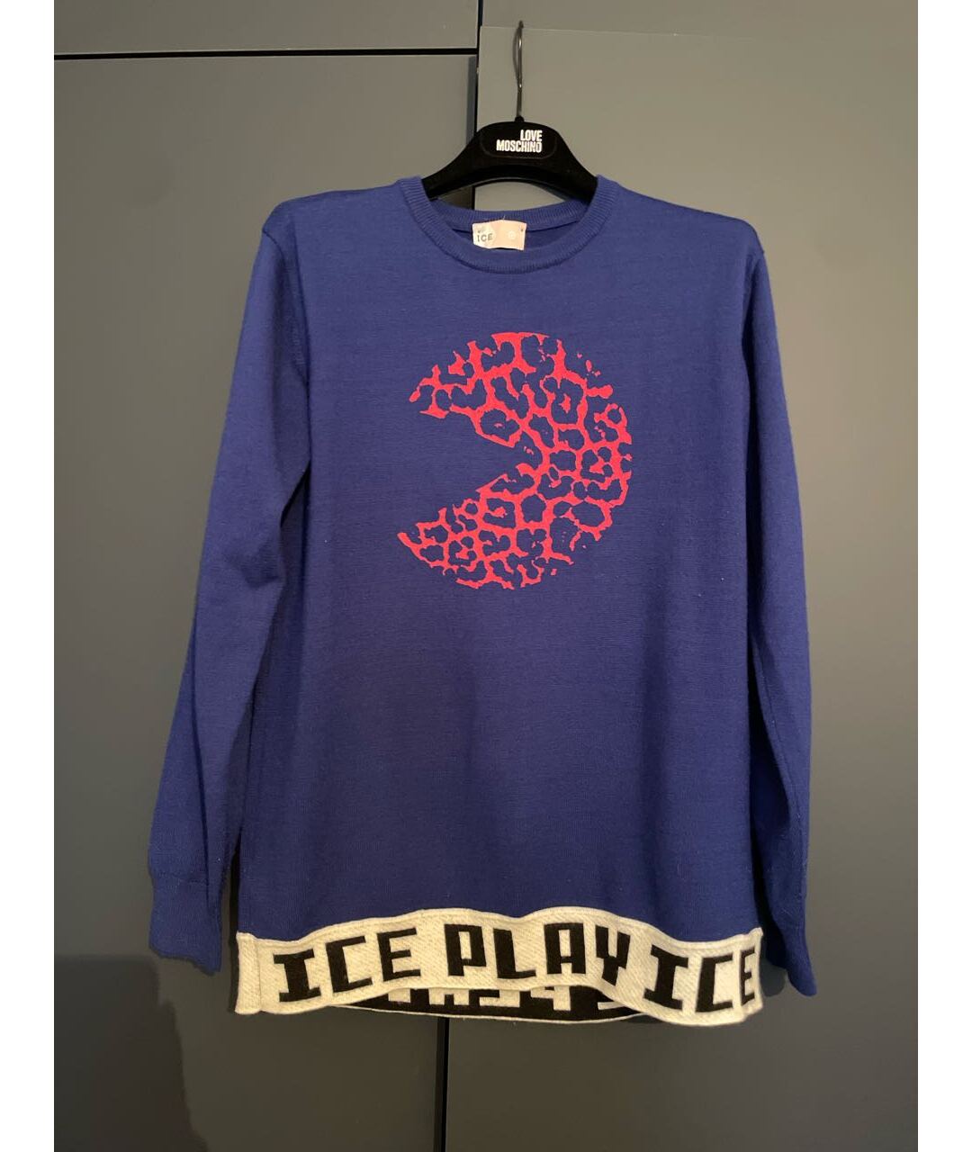 ICE PLAY Синий шерстяной джемпер / свитер, фото 7